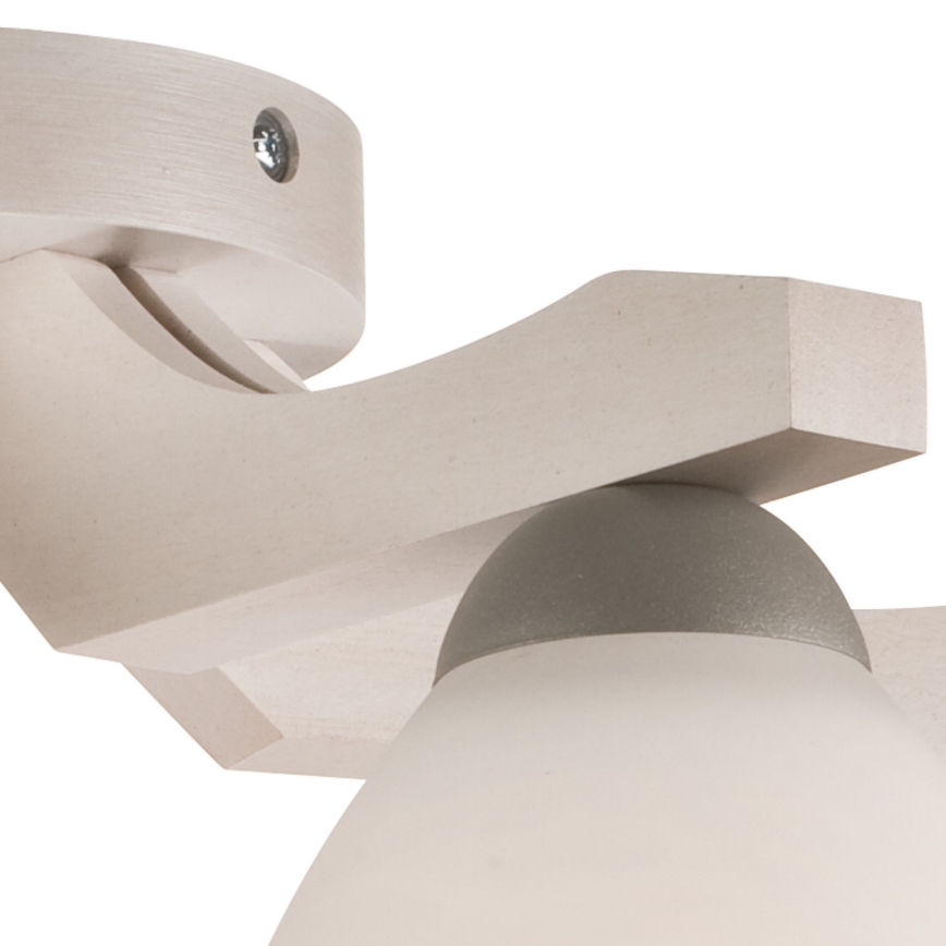 Nadgradni lestenec ADRIANO 5xE27/60W/230V bukev - FSC certifikat