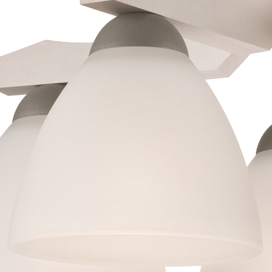Nadgradni lestenec ADRIANO 5xE27/60W/230V bukev