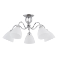 Nadgradni lestenec ARIEL 5xE27/15W/230V sijajni krom