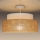 Nadgradni lestenec BOHO 1xE27/60W/230V pr. 40 cm bela/bež