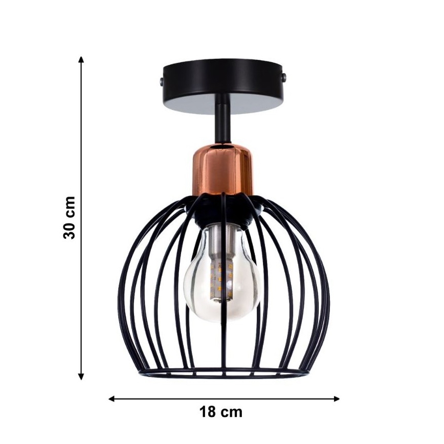 Nadgradni lestenec CELTA 1xE27/40W/230V