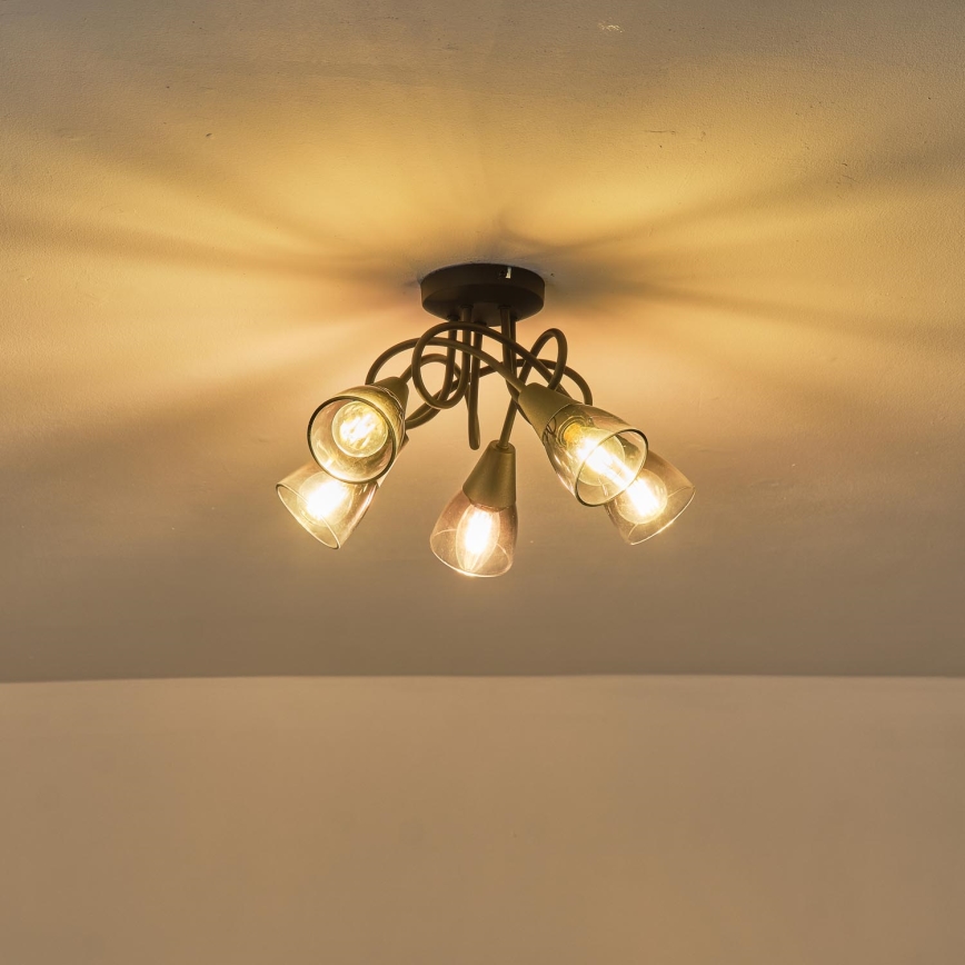 Nadgradni lestenec CLASSY 5xE14/7W/230V
