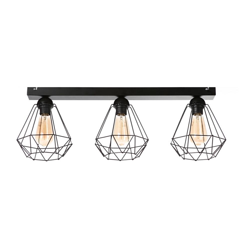 Nadgradni lestenec DIAMENT MINI 3xE27/60W/230V