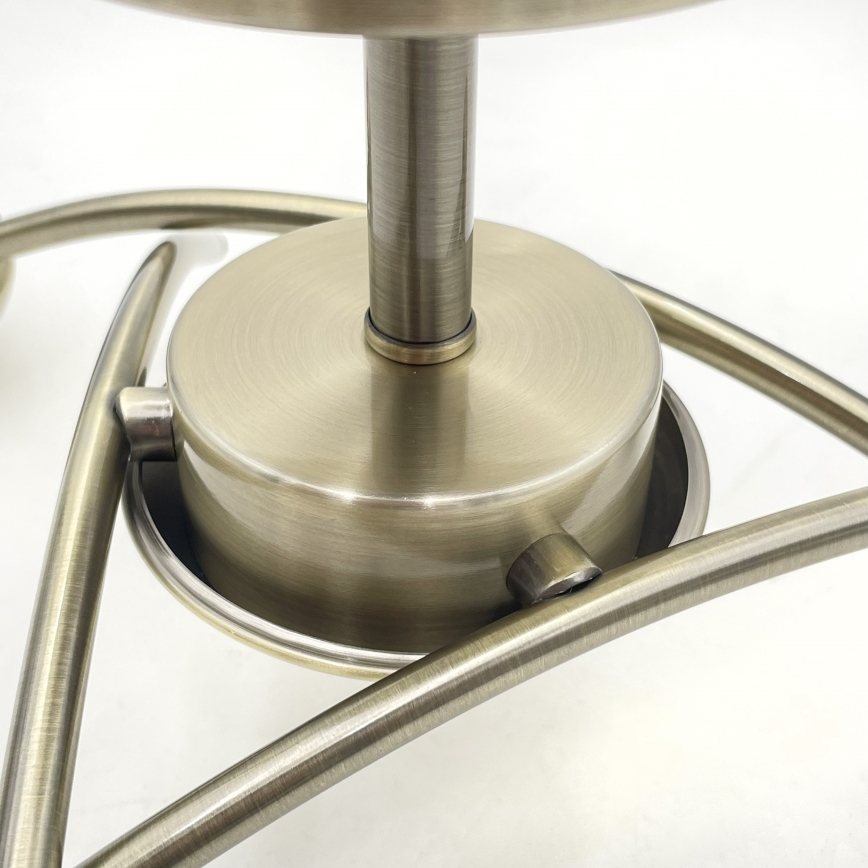 Nadgradni lestenec DONNA 3xE27/60W/230V patina