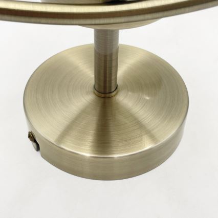 Nadgradni lestenec DONNA 3xE27/60W/230V patina