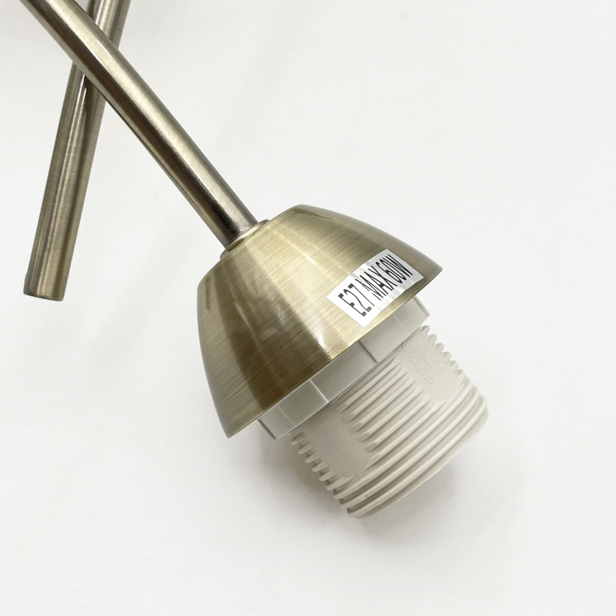 Nadgradni lestenec DONNA 3xE27/60W/230V patina