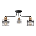 Nadgradni lestenec EDISON 3xE27/15W/230V