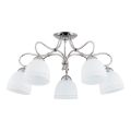 Nadgradni lestenec FILA 5xE27/15W/230V sijajni krom