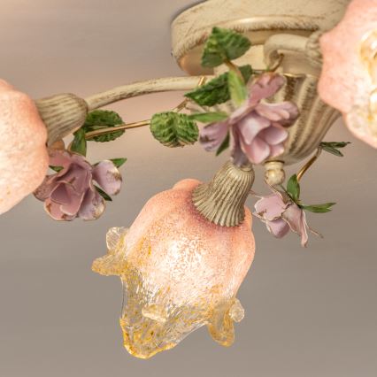 Nadgradni lestenec FIORINTINO 4xE14/40W/230V