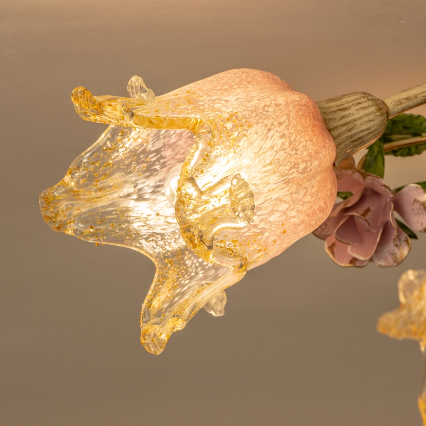 Nadgradni lestenec FIORINTINO 4xE14/40W/230V