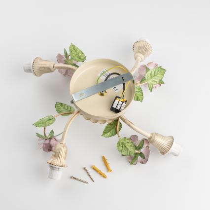 Nadgradni lestenec FIORINTINO 4xE14/40W/230V