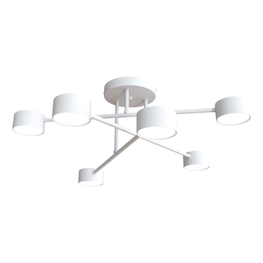 Nadgradni lestenec HALO 6xGX53/8W/230V bela