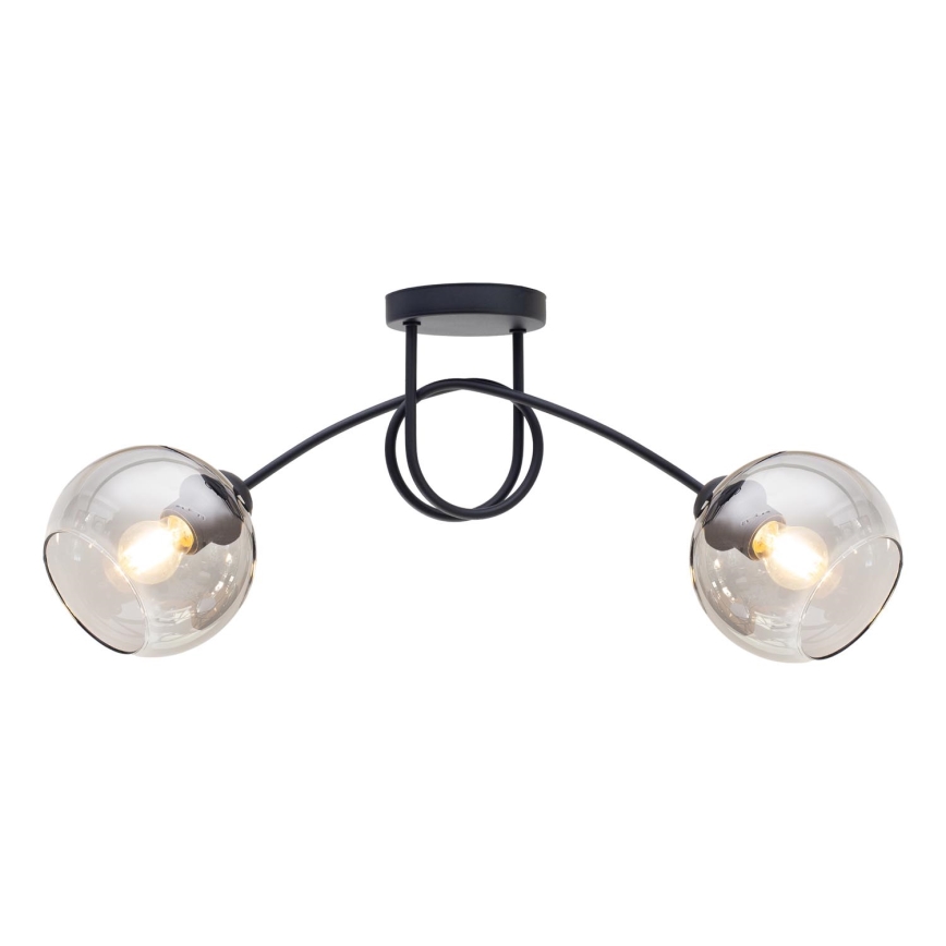Nadgradni lestenec LATIL 2xE27/60W/230V