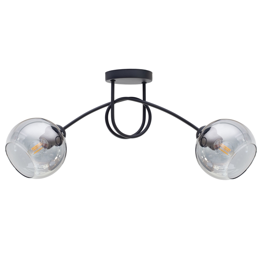 Nadgradni lestenec LATIL 2xE27/60W/230V