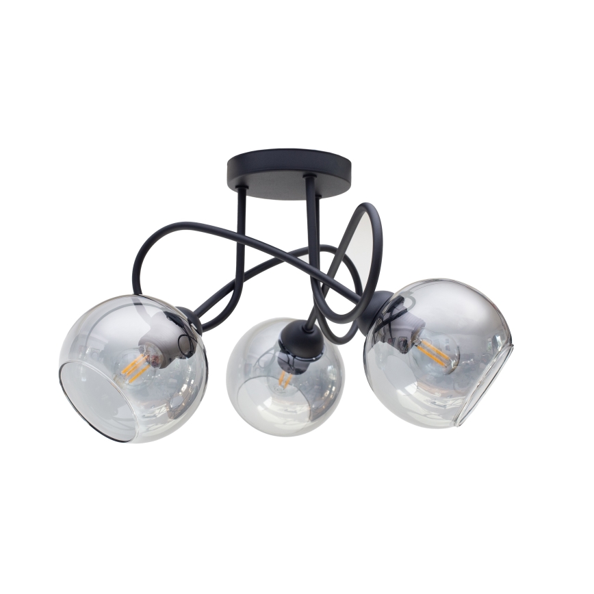 Nadgradni lestenec LATIL 3xE27/60W/230V