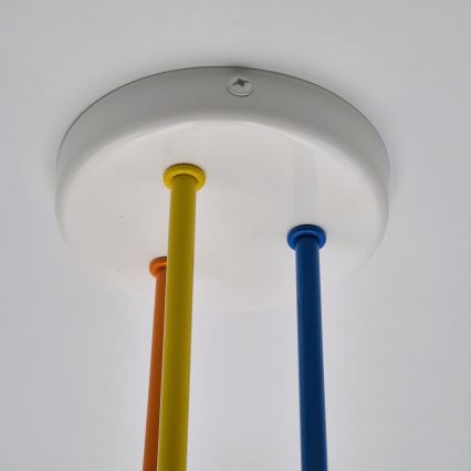 Nadgradni lestenec MATYLDA 3xE27/60W/230V barven