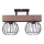 Nadgradni lestenec MILAN 2xE27/60W/230V les