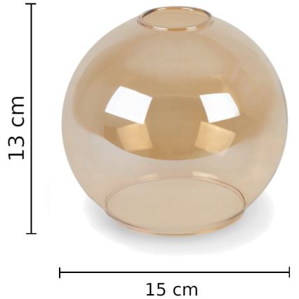 Nadgradni lestenec MONDE GOLD 6xE27/60W/230V