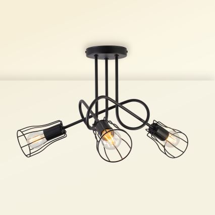 Nadgradni lestenec OXFORD 3xE27/15W/230V