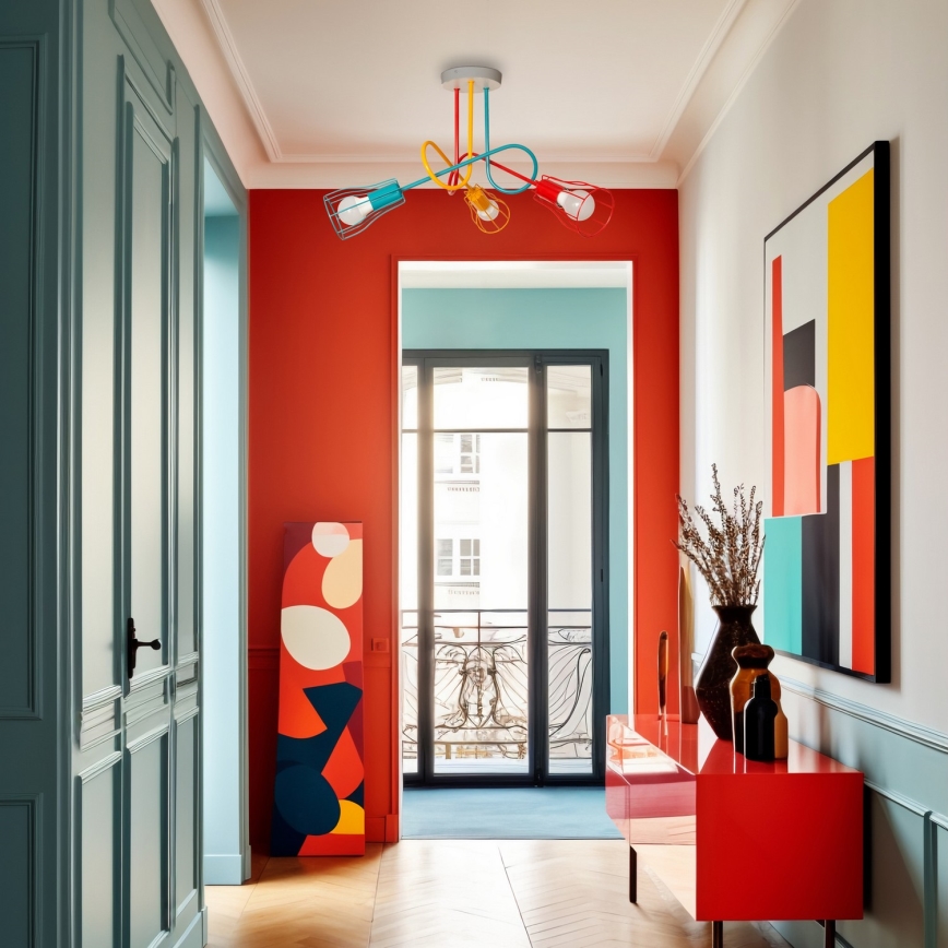 Nadgradni lestenec OXFORD 3xE27/15W/230V