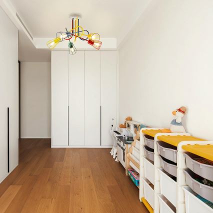 Nadgradni lestenec OXFORD 5xE27/15W/230V