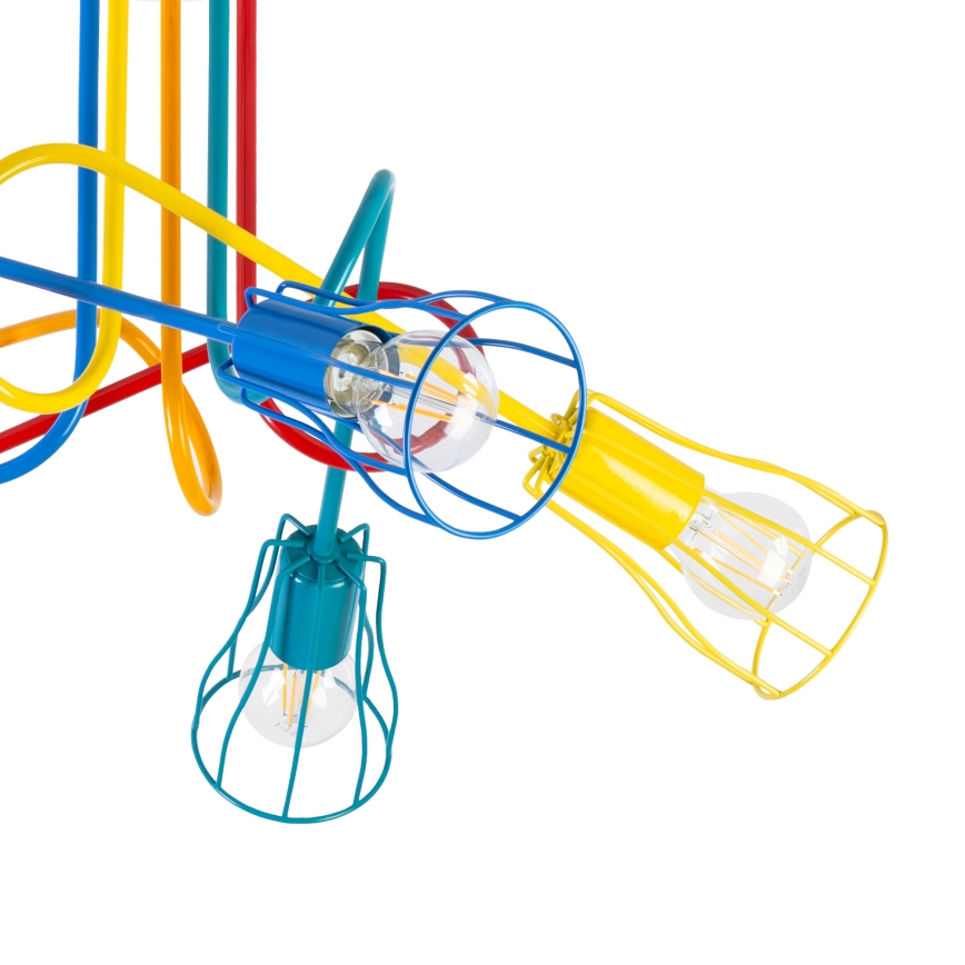 Nadgradni lestenec OXFORD 5xE27/15W/230V