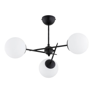 Nadgradni lestenec PRIMERY 3xE14/10W/230V črna