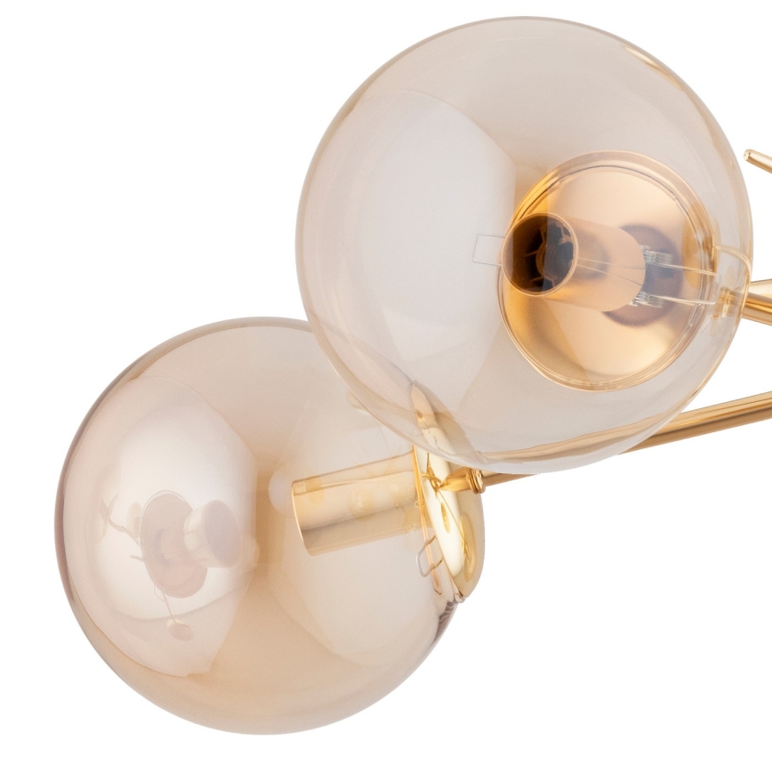 Nadgradni lestenec PRIMERY 5xE14/10W/230V zlata