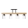 Nadgradni lestenec RUSTIC RADIANCE 4xE27/60W/230V