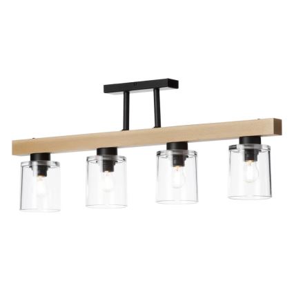 Nadgradni lestenec RUSTIC RADIANCE 4xE27/60W/230V