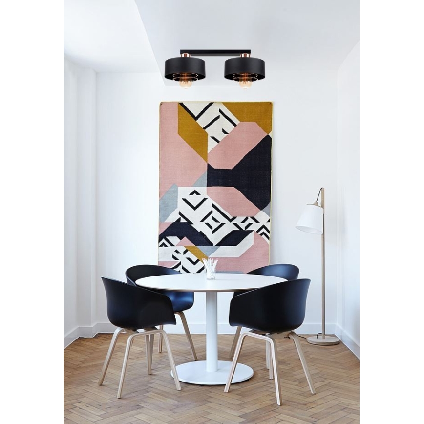 Nadgradni lestenec VEST 2xE27/60W/230V