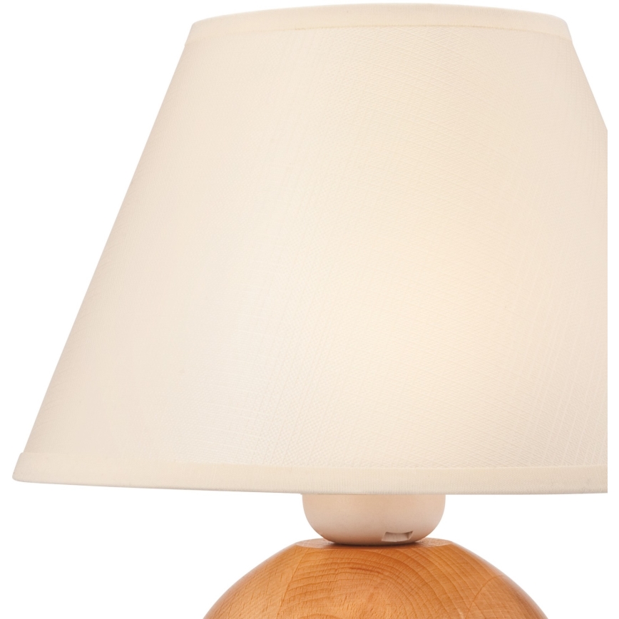 Nadomestni abažur za namizno svetilko JUTA E27, premer 19 cm, kremne barve