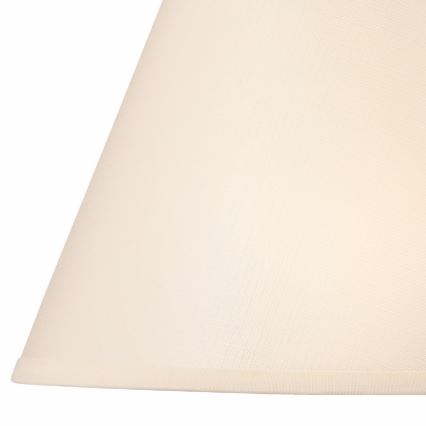Nadomestni abažur za namizno svetilko JUTA E27, premer 19 cm, kremne barve