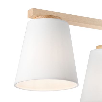 Nadomestni senčnik ELLIE E27 pr. 15 cm bela