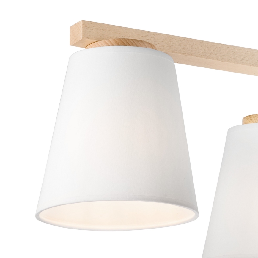 Nadomestni senčnik ELLIE E27 pr. 15 cm bela