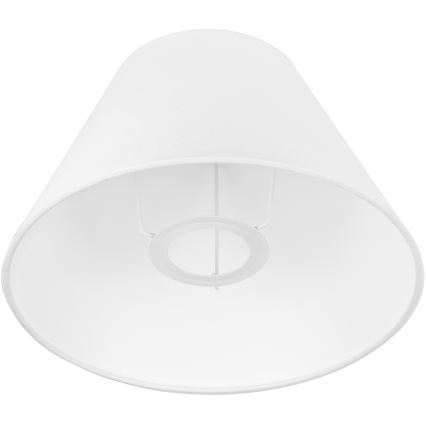 Nadomestno steklo za namizno svetilko JUTA E27 pr. 19 cm bela