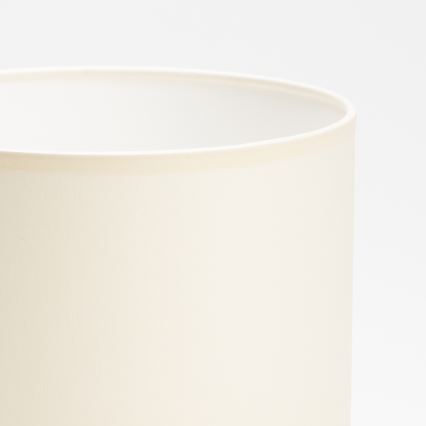 Nadomestni senčnik za lestenec in talno svetilko DEVA E27 16x20 cm krem barva