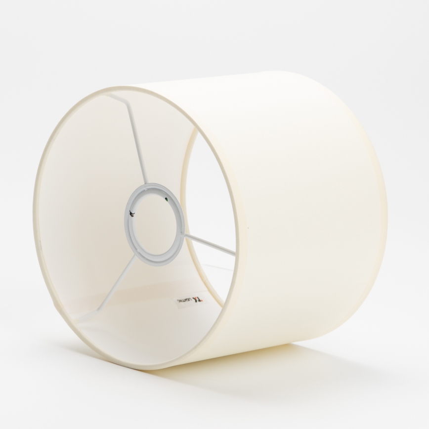 Nadomestni senčnik za lestenec in talno svetilko DEVA E27 16x20 cm krem barva