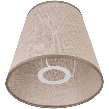 Nadomestni senčnik za lestenec LORENZO E27 pr. 16 cm bež