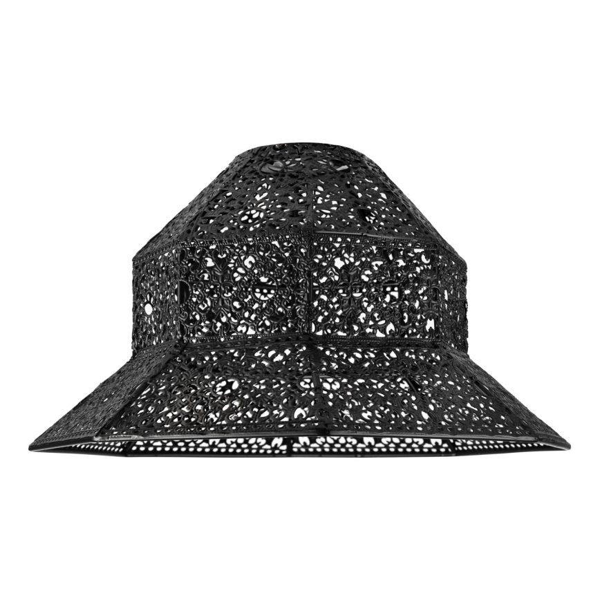 Nadomestni senčnik za lestenec SAMIRA E27 pr. 33 cm črna