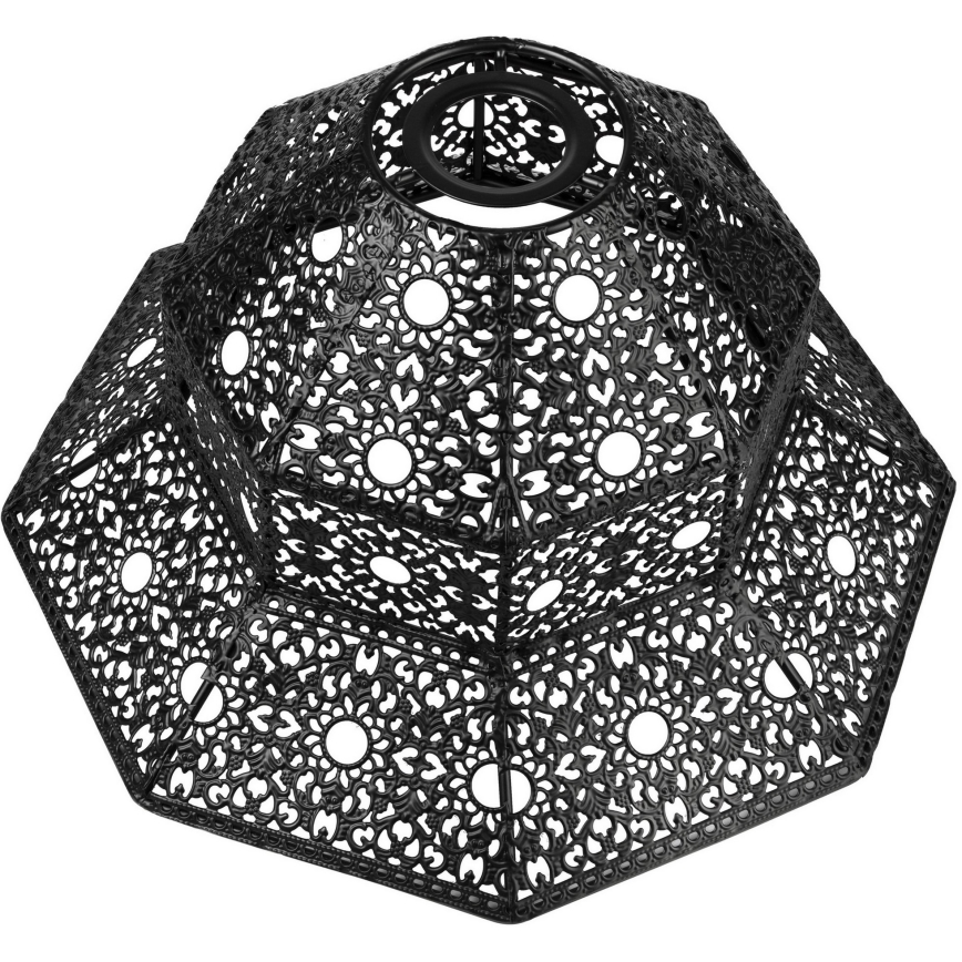Nadomestni senčnik za lestenec SAMIRA E27 pr. 33 cm črna