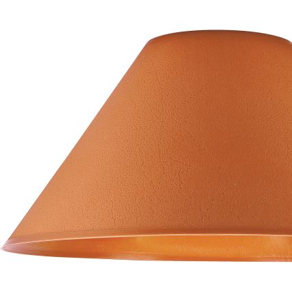 Nadomestni senčnik za namizno svetilko E14 21x11 cm oranžna