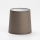 Nadomestni senčnik za namizno svetilko STOZEK E27 16x16 cm rjava