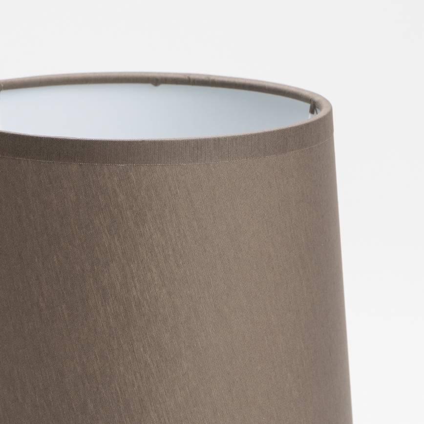 Nadomestni senčnik za namizno svetilko STOZEK E27 16x16 cm rjava