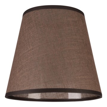 Nadomestni senčnik za stensko svetilko LORENZO E27 pr. 16 cm rjava