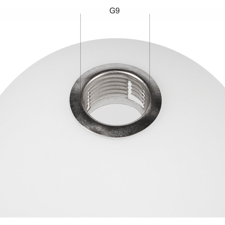 Nadomestno steklo za lestenec ASTRO G9 pr. 10 cm