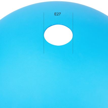 Nadomestno steklo za lestenec DAY & NIGHT E27 pr. 30 cm modra