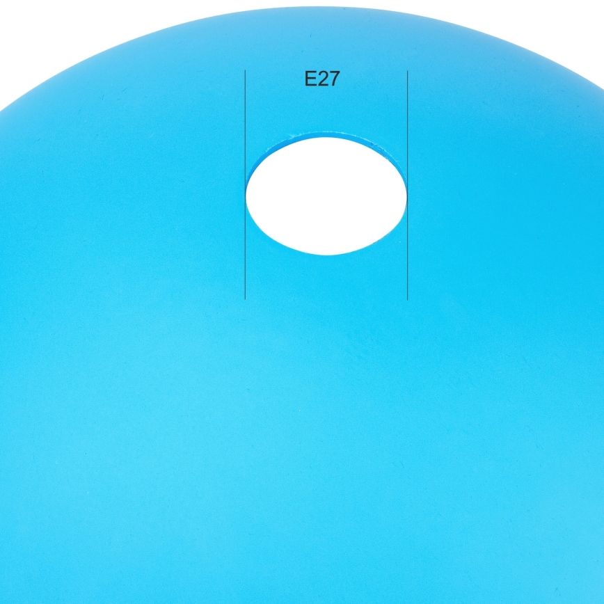 Nadomestno steklo za lestenec DAY & NIGHT E27 pr. 30 cm modra