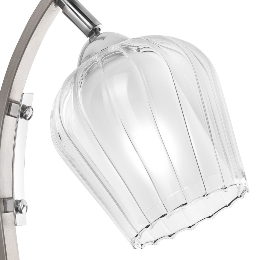 Nadomestno steklo za lestenec PAULA E27 pr. 10 cm