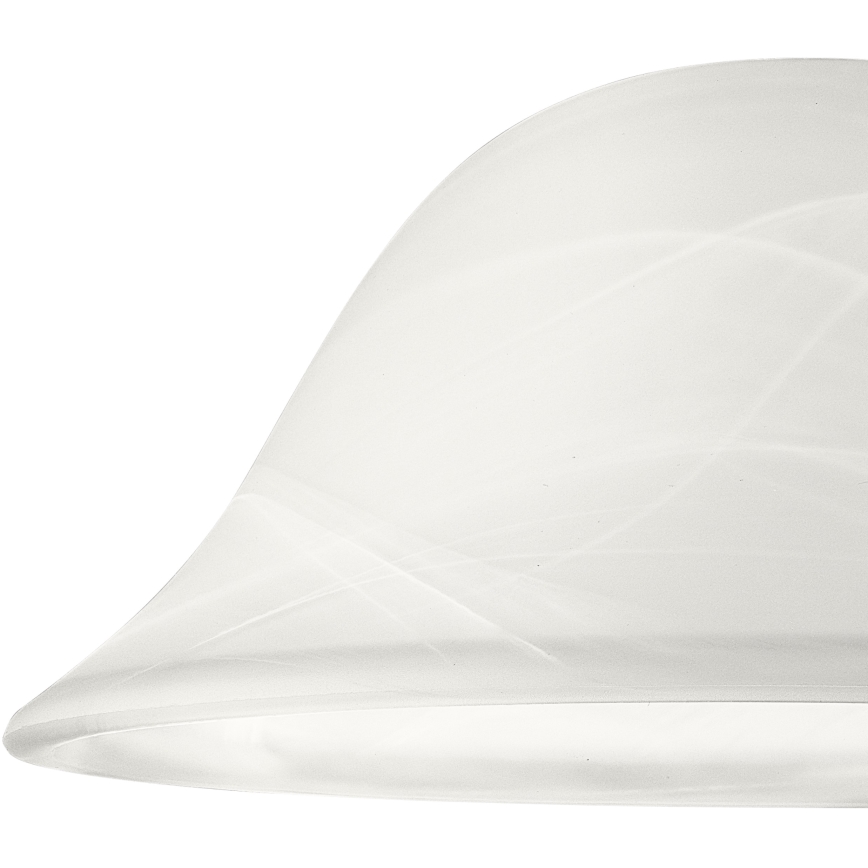 Nadomestno steklo SFERA E27 130x300 mm bela